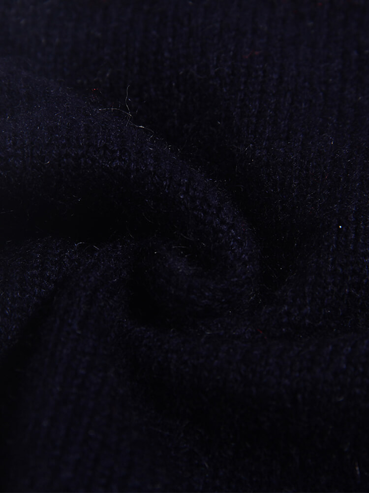 Kids Nordic Pattern Fair Isle Cashmere Crewneck Pullover Sweater